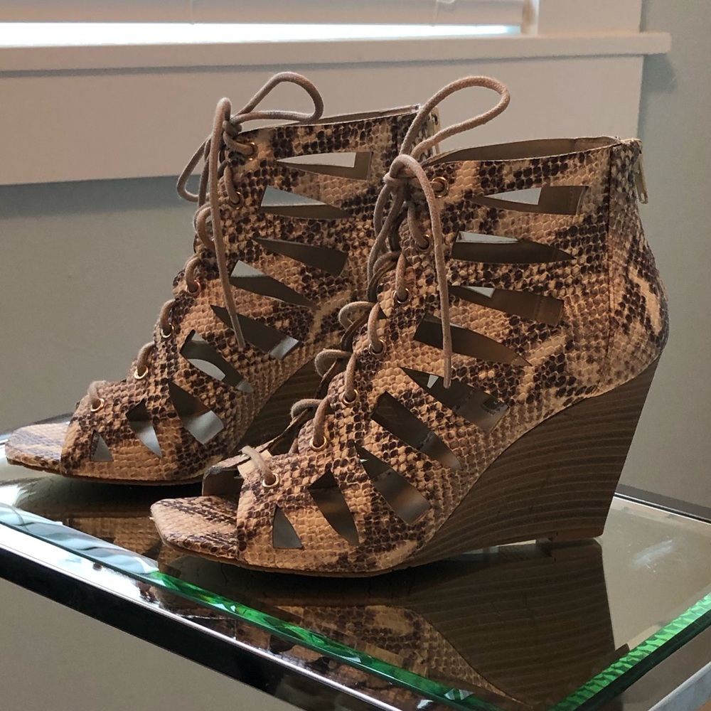 INC International Concept Sexy Comfy Wedges 7